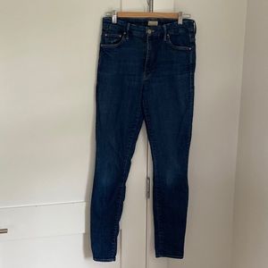 Mother high waisted looker denim jeans size 29